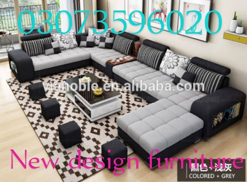 tv lonch sofa u shep full setting for sale 7