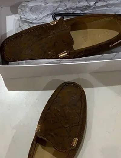 printed loffer shoes
