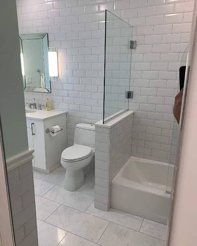 Aluminum window and glass work