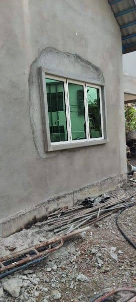 Aluminum window and glass work 1