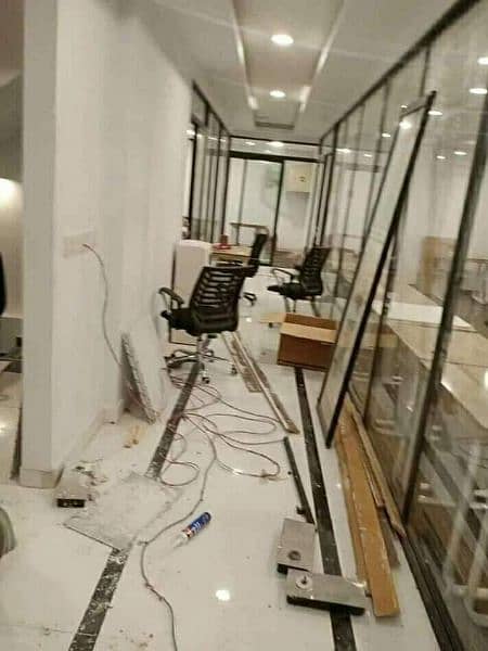 Aluminum window and glass work 3