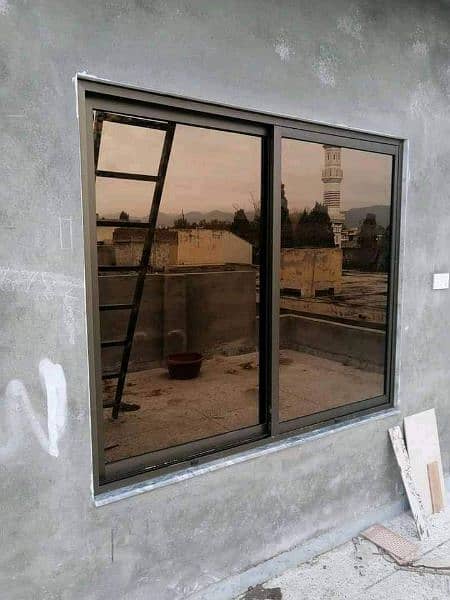 Aluminum window and glass work 6