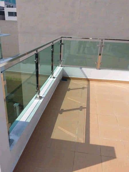 Aluminum window and glass work 7
