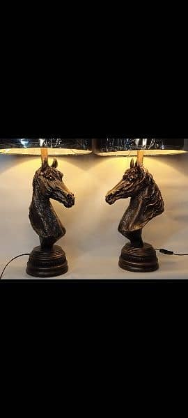 Trophy horse lamp and sculpture 2