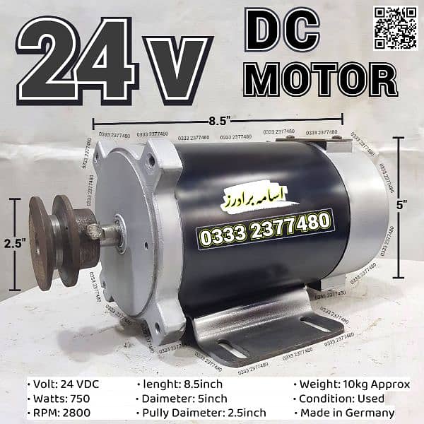 DC Motor 12v / Solar Water Pump / Suction Pump / Donkey Pump 3