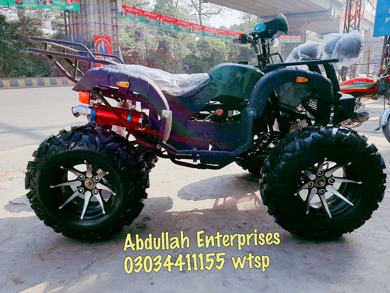 250cc full size quad dubai import home delivery all Pakistan 0
