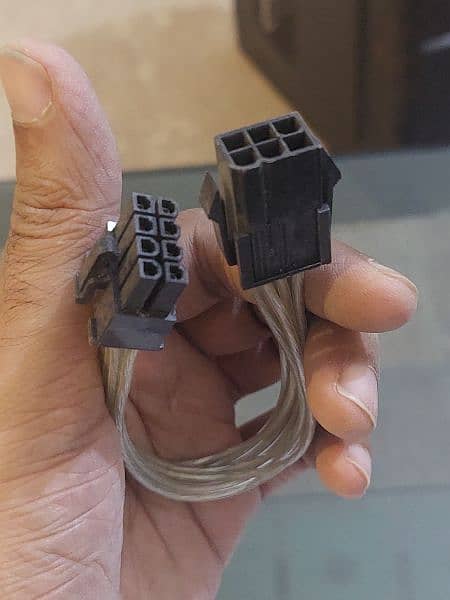 6 to 8 pin connector and sata to 6 pin connector 0