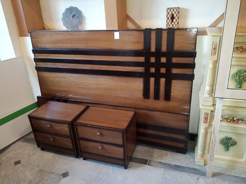 Bed set / King Size bed / Double Bed / Wooden bed 8