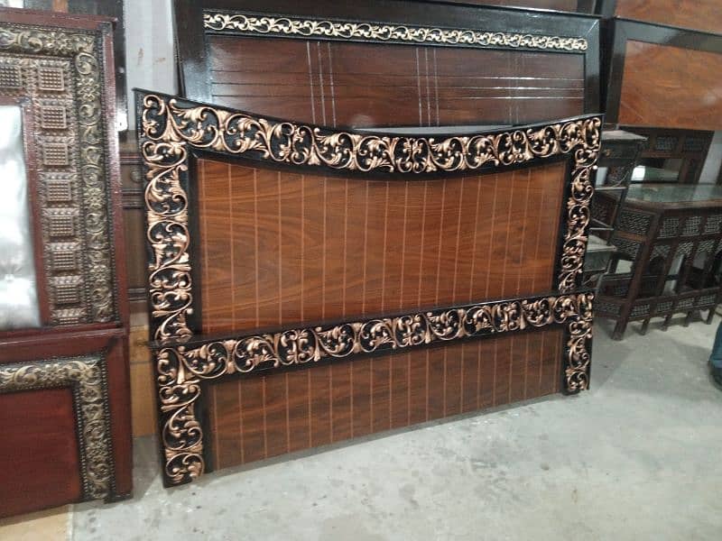 Bed set / King Size bed / Double Bed / Wooden bed 9