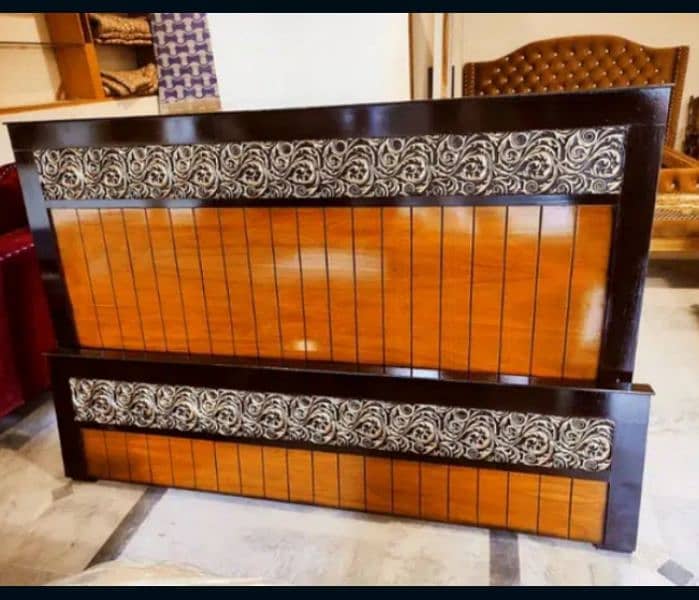 Bed set / King Size bed / Double Bed / Wooden bed 10