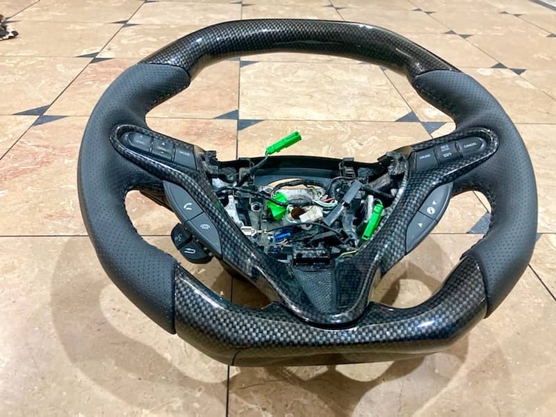 Honda Civic Reborn Modified Fiber Carbon Steering 1