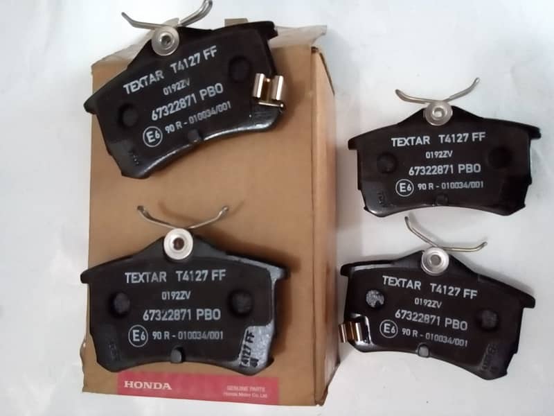 honda crv & rm4 rear brake pads 0