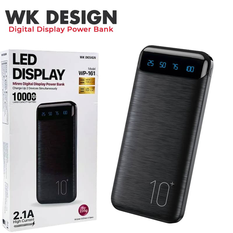 emax Wk Power Bank 10000Mah WP-161 Black 0