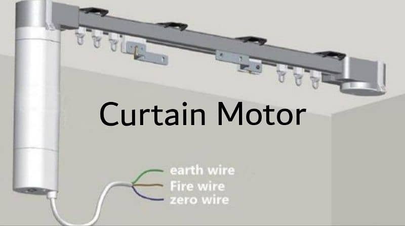 | Smart Curtain | Wifi Curtain Track System | Window Blinds 0