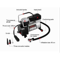 New Pressure 150 PSI Air Compressor For Car Tyre 12 VOLT-CAR PUMP