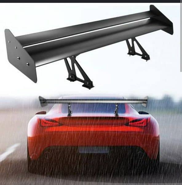 new style racing spoiler make with your own desire any model if cars 1