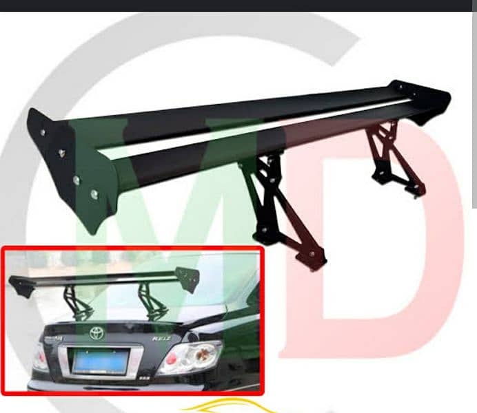 new style racing spoiler make with your own desire any model if cars 3