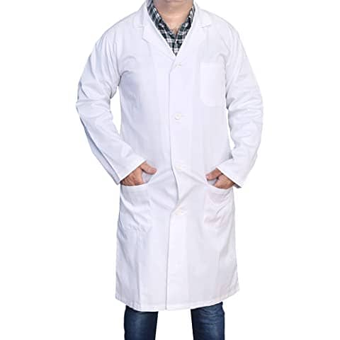High-Quality Lab Coat with name printed - KT and toptex wrinkle free 4