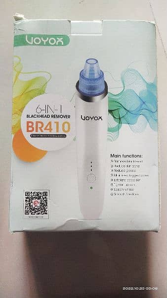 VOYOR Blackhead Remover Pore Vacuum, Acne White Heads Removal BR410 0