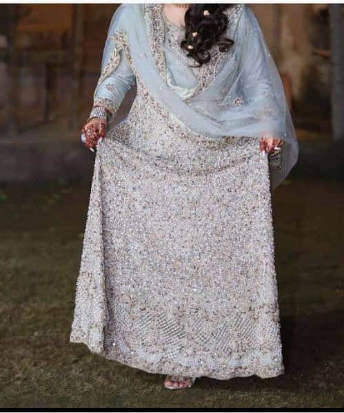 Bridal lehnga long maxi bridal dress 1