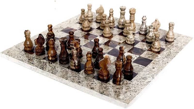 Marble Chess Set 12”12 0
