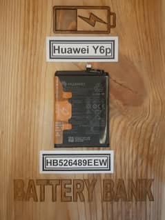 Huawei Y6P Battery Replacement HB526489EEW 5000 mAh Price in Pakistan