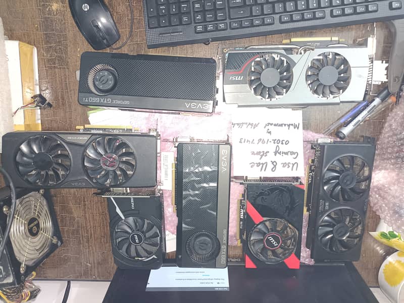 ALL GTX & AMD GAMING & EDITING GRAPHICS CARDS AVAILABLE 10
