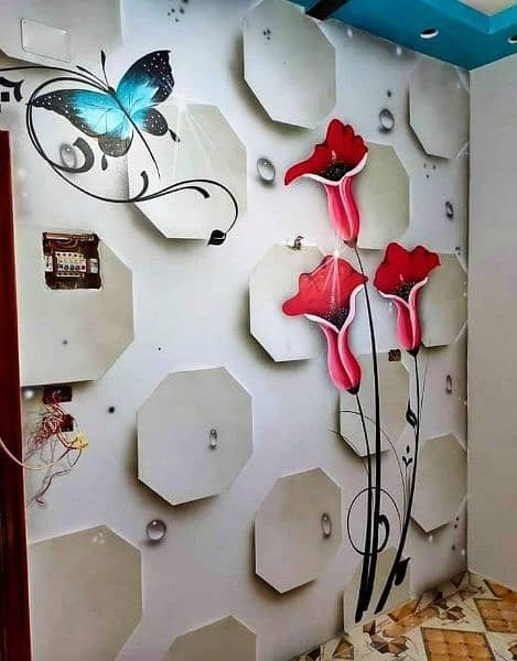 3d wall painting best design 1