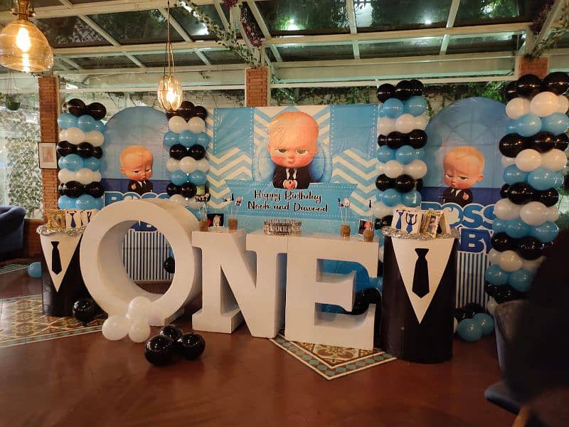 Balloons, Theme & Birthday Decor,catering,stage, Sound System, Lights 2