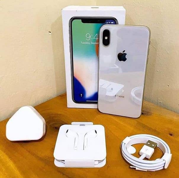 Apple iPhone X 256 GB full box for sale 0