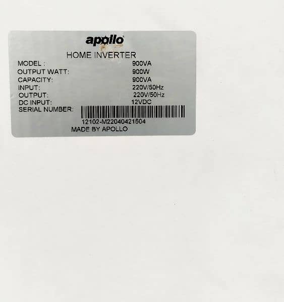 Apollo Home Inverter ALPHA 900W 1