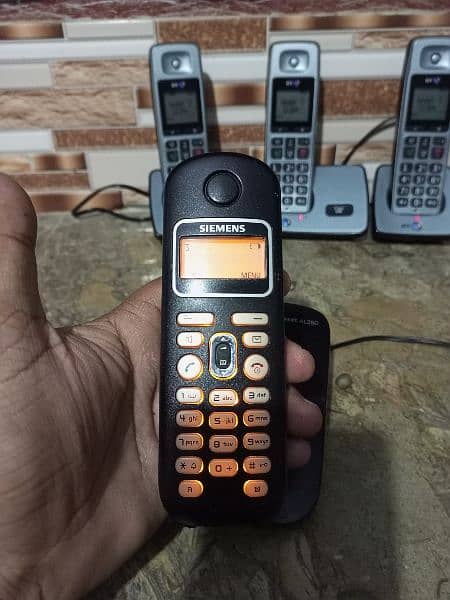 UK imported Siemens gigaset single cordless phone 3