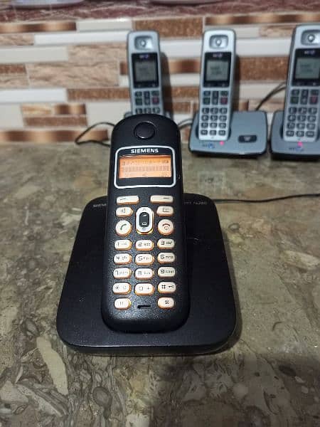 UK imported Siemens gigaset single cordless phone 8