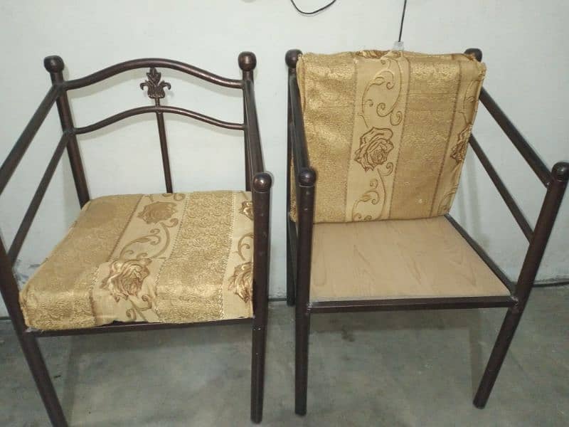 Iron sofa set 3