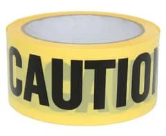 Caution Tape 200 Meter X 3" YELLOW TAPE Roll Safety warnin