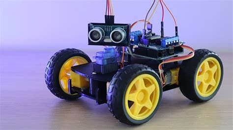 Aurdino based programmable Obstacle avoidance robot car - Games ...