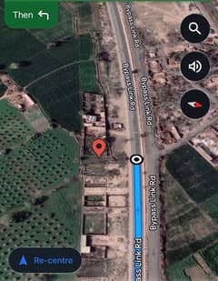 10 marla commercial plot on main canal road sargodha