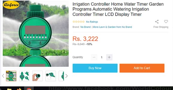 Irrigation Automatic Water Controller Timer For Garden 5