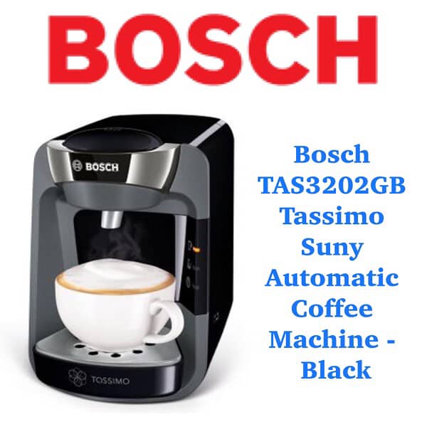 Bosch TAS3202GB Tassimo Suny Automatic Coffee Machine - Black 1