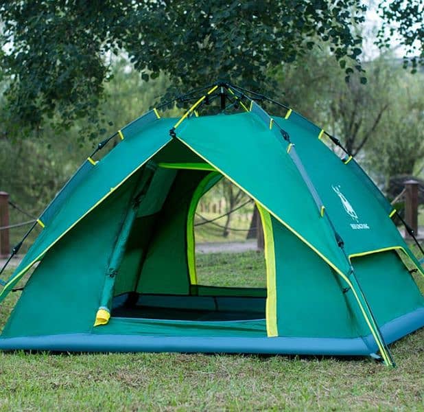 Double Layer hight Quality Camping Tent with Carry Bag (Imported) 3