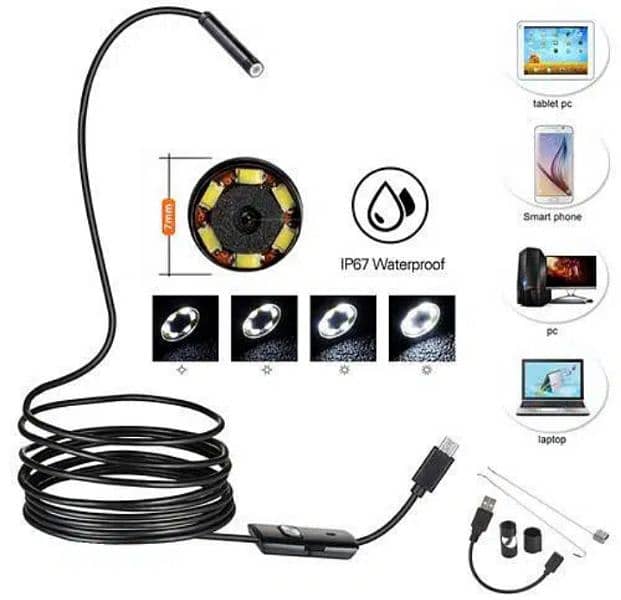 Generic Endoscope Camera 2 In 1 USB Micro 03020062817 1