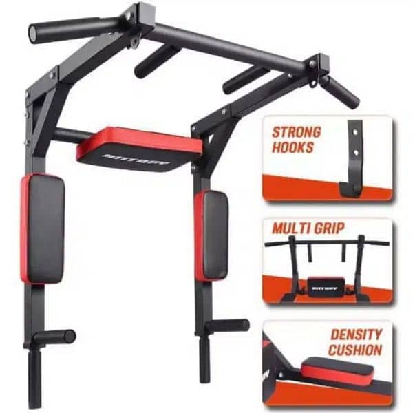 MULTI-FUNCTION EXERCISE BAR:Different grip positions allow 03020062817 2