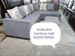 Top quality L shape sofa set only on Al Muslim Furnitures