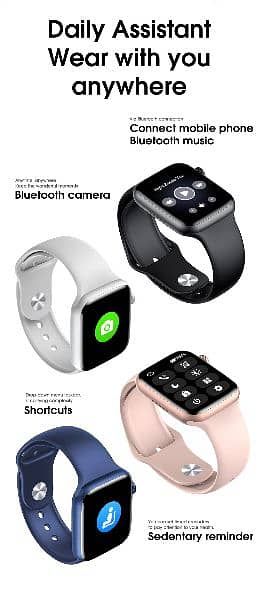 Blulory Smart Watch 7, Box Packed. 2