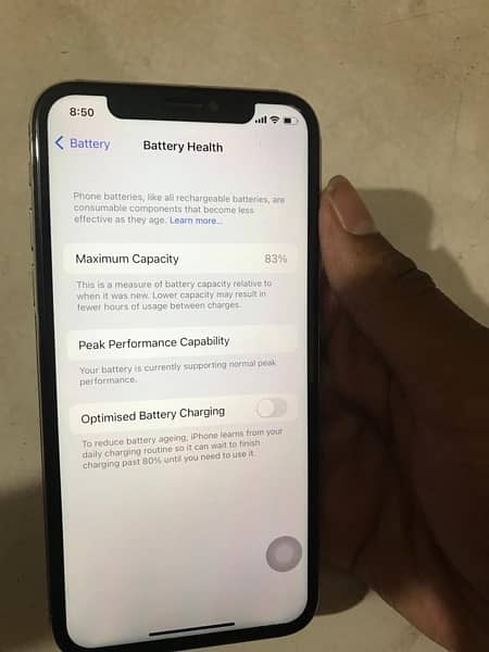 iPhone x pta approved 64 gb 3