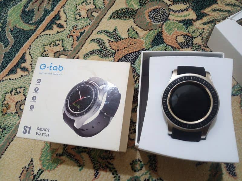 G tab smart watch imported receipt present. 3