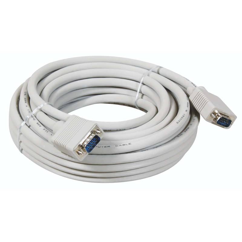 vga cable male to male OD 8MM 20m  Description: vga cable male to mal 0