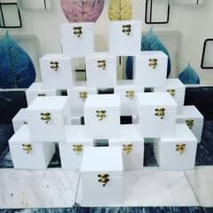 Acrylic  Boxes , Cake Box , Giveaway Boxes ,Eid Boxes ,Hajj Boxes Etc