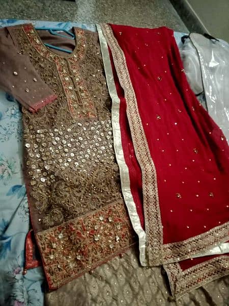 zero meter bridal lengha for sale 2