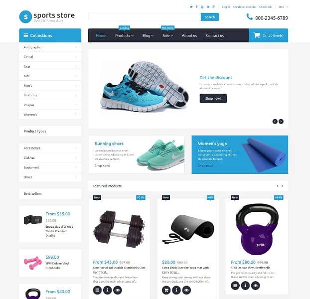 Online Shoe Webstore 5